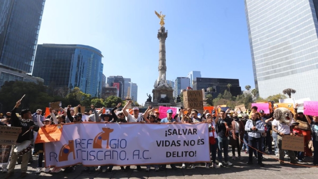 Refugio Franciscano: protestan y exigen devoluci&oacute;n de animales en CDMX