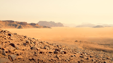 Estudio revela que los vientos en Marte son más fuertes de lo previsto