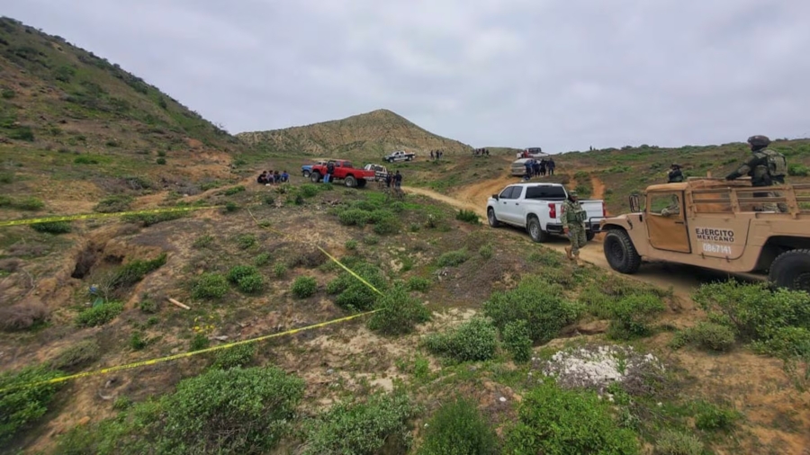 Zona donde se localizaron los restos de Keila Nicole.