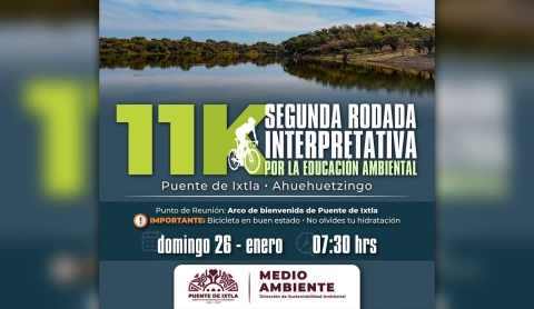 Realizarán rodada ciclista en Puente de Ixtla