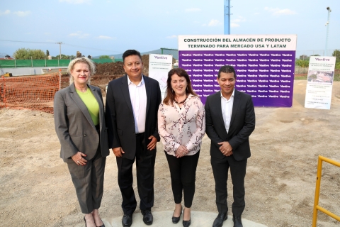 Visita Margarita González Saravia empresa internacional para fortalecer innovación y empleo