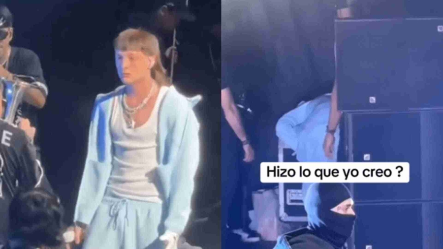 Escándalo musical: Acusan a Peso Pluma de drogarse en presentación en vivo