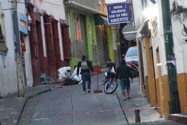  El cargador del mercado fue encontrado en la calle Aragón y León.