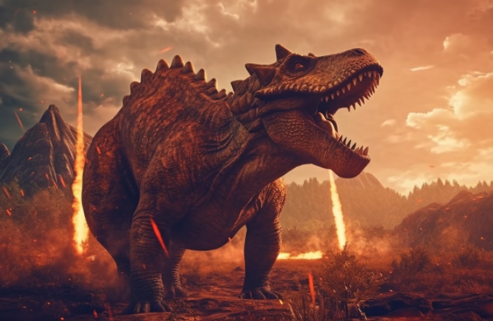 ¿Se extinguieron los dinosaurios antes de que chocara el gran asteroide?