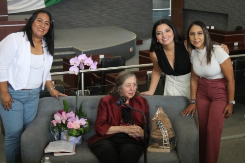 Melissa Montes de Oca impulsa di&aacute;logo con el feminismo en el Congreso de Morelos en el marco del 8M