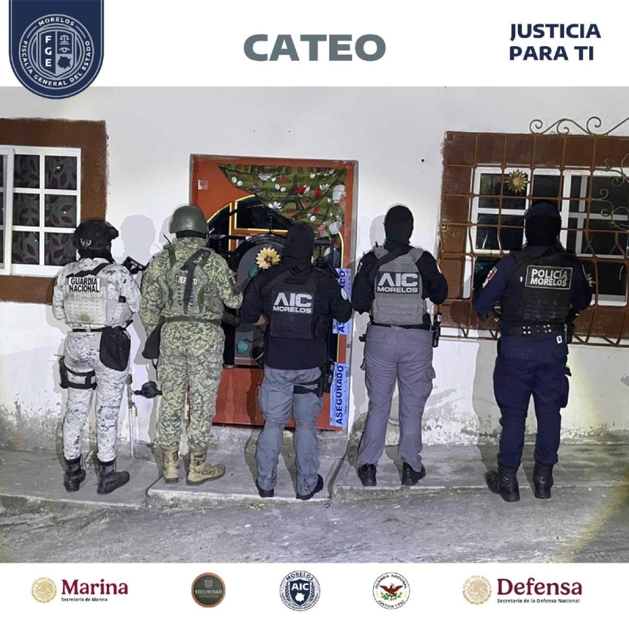 El inmueble quedó a resguardo de las autoridades.