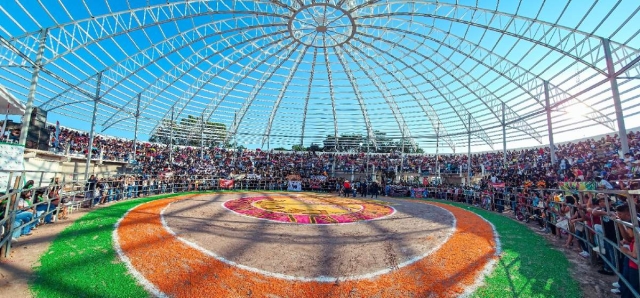 La techumbre forma parte de la rehabilitación integral del recinto.