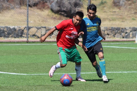 Con esfuerzo y corazón, el conjunto de La Purísima logró el campeonato. 