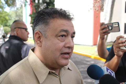 Miguel Ángel Urrutia también informó sobre el acompañamiento policial durante la marcha por la paz realizada este sábado en Cuautla.  