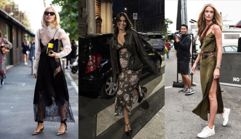 El vestido lencero: la prenda estrella de la primavera-verano 2025