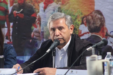  El alcalde destac&oacute; la importancia de tomar en cuenta a la base trabajadora a la hora de crear el Instituto de Pensiones.