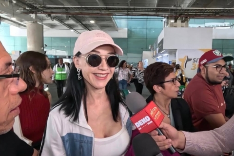 Susana Zabaleta enfrenta abucheos de la prensa tras polémica con Ricardo Pérez