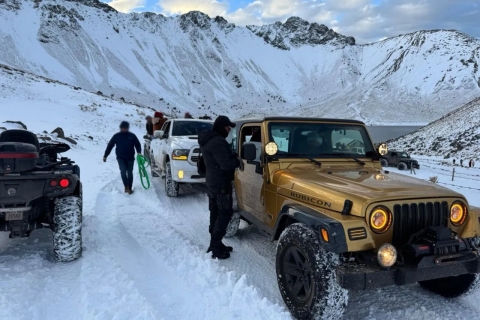 Sancionarán a quienes ingresaron al Nevado de Toluca en vehículos todo terreno