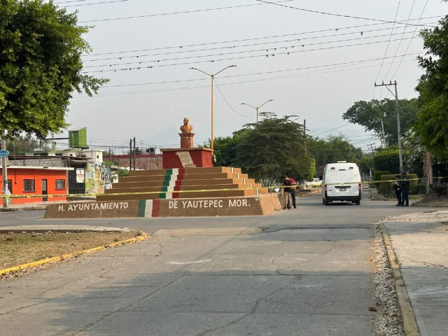 La víctima fue abandonada a unos metros de una escuela primaria.