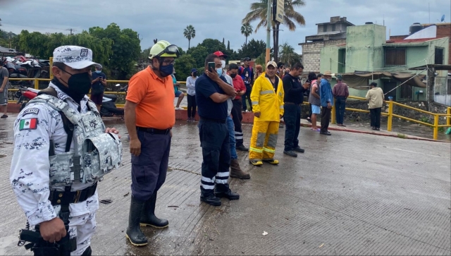 Afectaciones por lluvias en Morelos