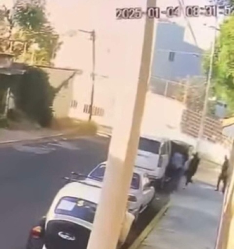 El hecho fue captado en una videocámara.