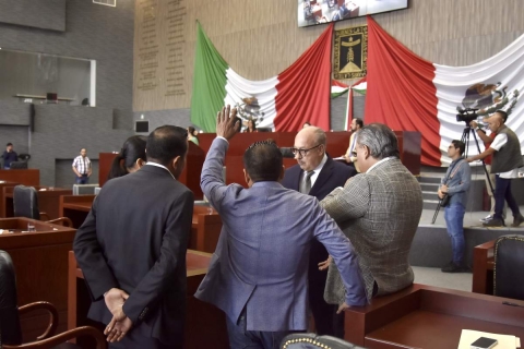 Los diputados locales autorizaron ayer la reforma al Poder Judicial del estado.  