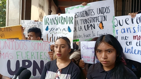 Denuncian maltrato estudiantes de la UPN