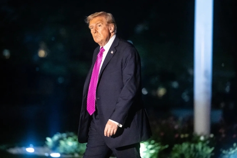 Trump afirma que la violencia política en EU proviene de la izquierda