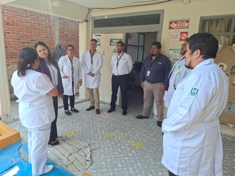Recorren autoridades del IMSS Morelos unidades de primer y segundo nivel en la zona oriente