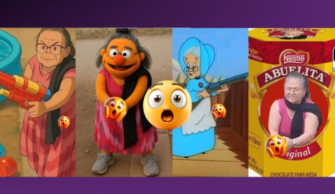 Doña Carlota, la abuelita sicaria y sus memes virales