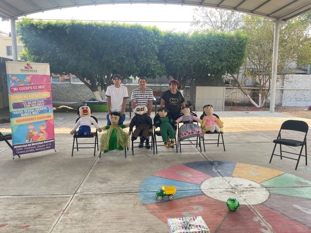 Proyecto Felipe Filipon visita escuelas de Temixco