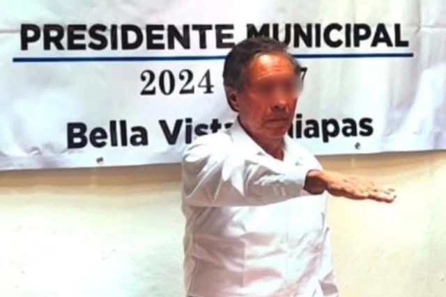 Detienen al alcalde de Bella Vista, Chiapas, por delitos graves