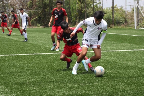 El partido se desarrolló en tres tiempos; en el primero, el Real Morelos 27 ya tenía una amplia ventaja de 5-0 sobre su rival de la Cuarta División, mientras que en el segundo periodo completó la cuenta al anotar 3 goles más.