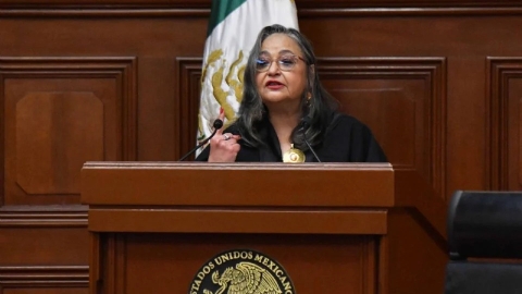 ‘No respondimos con estridencias, sino con sentencias’: Norma Piña presenta su último informe