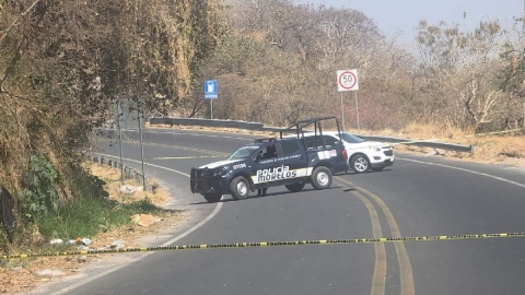 La circulaci&oacute;n en el libramiento se vio afectada hasta que retiraron el cuerpo.
