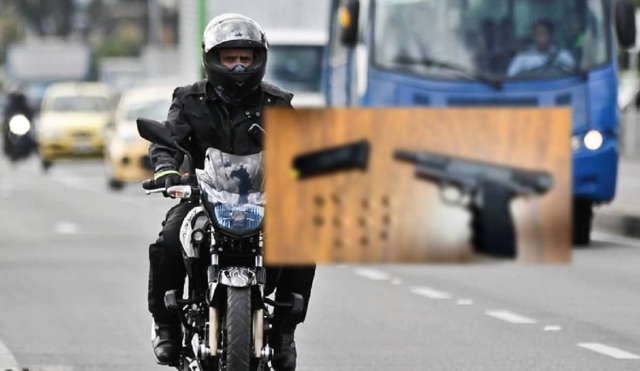 Atrapan a motociclista armado en Jojutla