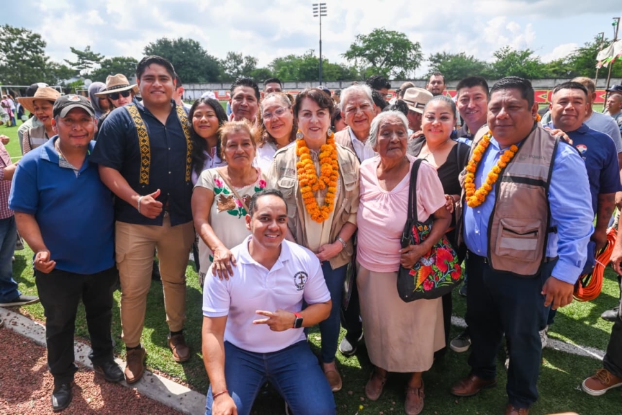 Ratifica Margarita González Saravia en Xoxocotla su compromiso de justicia y dignidad para los pueblos