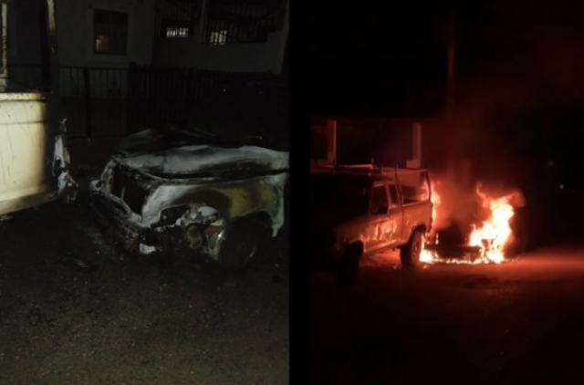 Sonora: una balacera desata el terror en Guaymas, incendiaron un auto y arrojaron poncha llantas