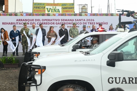 Transforma gobierno de Margarita Gonz&aacute;lez Saravia corredor gastron&oacute;mico de Tres Mar&iacute;as y activa operativo de Semana Santa 2026