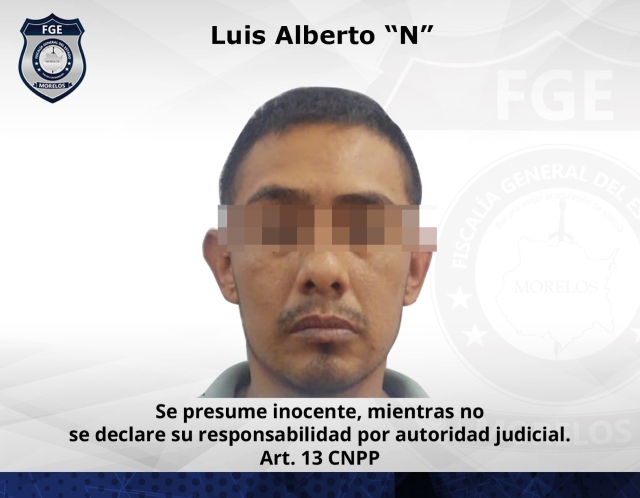 Cumplimenta Fiscalía Sur aprehensión contra hombre por homicidio en Tlaquiltenango