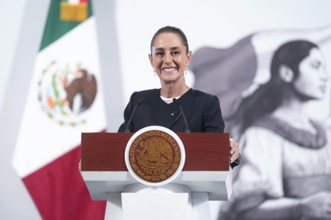 ‘Tendría que haber una denuncia’, dice Sheinbaum sobre sobornos de ‘El Mayo’