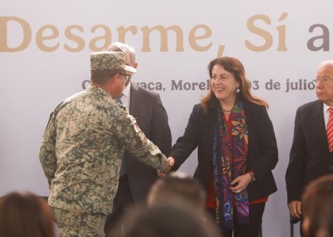Con paso firme, Gobierno de Morelos avanza para lograr la paz y tranquilidad en el estado: Margarita González Saravia