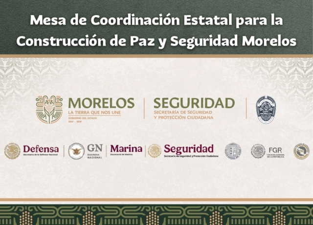 &#039;Diálogo, herramienta fundamental para la paz&#039;: Mesa de Coordinación Estatal para la Construcción de Paz y Seguridad