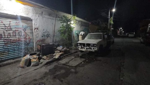 La zona donde ocurrieron los hechos.