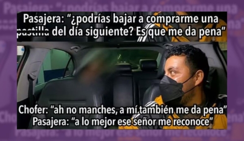Le dijeron &#039;Por favor, es que me da pena&#039; y terminó en la historia más viral del día