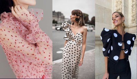 El polka dot vuelve con fuerza: el clásico patrón se reinventa para 2025