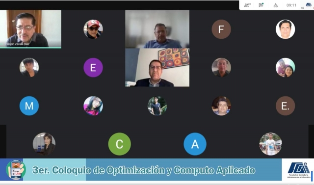 Inicia coloquio en Optimización y Cómputo en la UAEM