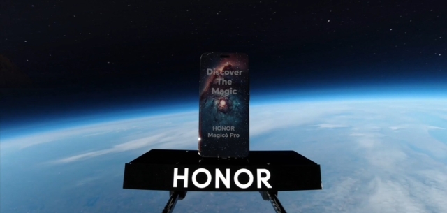 HONOR envía a la estratosfera sus celulares y pone a prueba la batería del HONOR Magic6 Pro