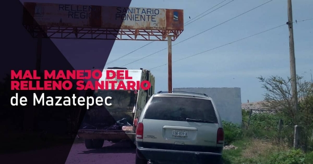 Lo que fue un modelo de manejo de los desechos sólidos de la región poniente es hoy un tiradero de basura tradicional.