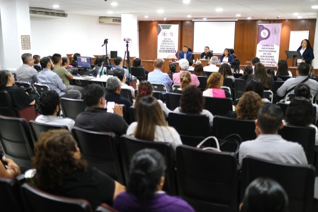 Realiza TSJ primer curso de identidad institucional para operadores de justicia