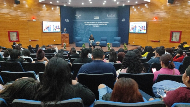 Foro de &#039;Prácticas comunitarias regionales y de especialización&#039; en la UAEM