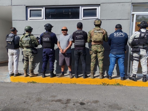 En operativo interinstitucional conjunto aseguran en Morelos a persona relacionada con triple homicidio doloso en Michoac&aacute;n
