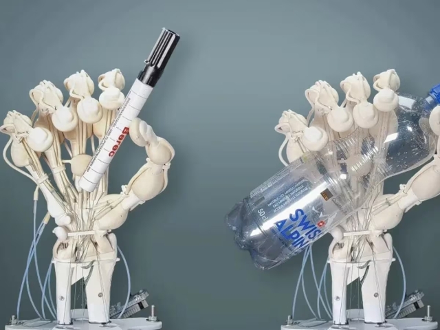 Innovación en robótica: Crean mano en 3D con tendones, huesos y ligamentos