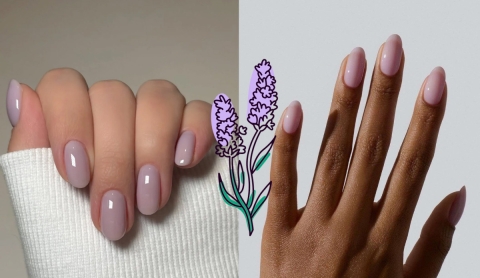 &#039;Lavender Milk Nails&#039;: la manicura suave y elegante que marca tendencia esta temporada