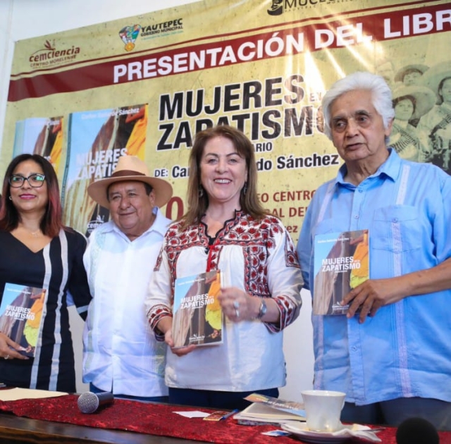 Fundamental reconocer a mujeres valientes que participaron en la lucha zapatista: Margarita González Saravia